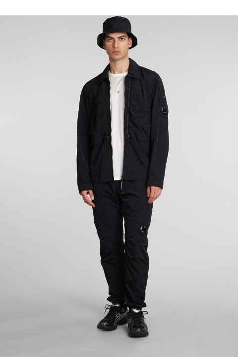 C.P. Company for Men C.P. Company Chrome R Casual Jacket In Black Polyamide