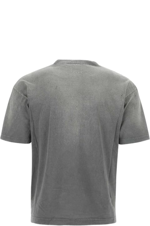 Visvim Topwear for Men Visvim Grey Cotton T-shirt