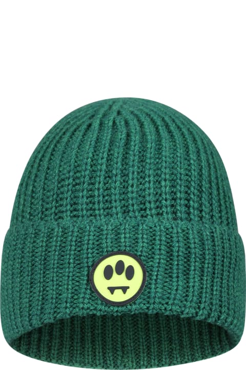 Barrow Accessories & Gifts for Boys Barrow Green Hat For Kids With Smiley