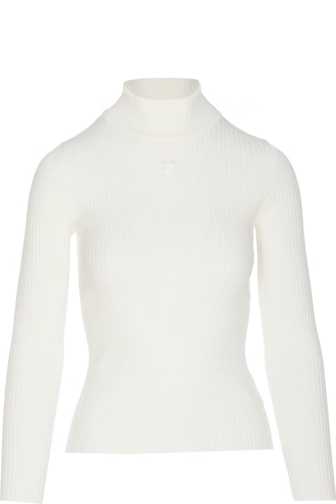 Sweaters for Women Courrèges Reedition Knit Sweater