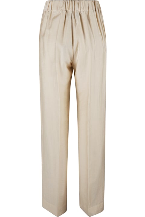 Blugirl Clothing for Women Blugirl Elastic Waist Straight Leg Trousers