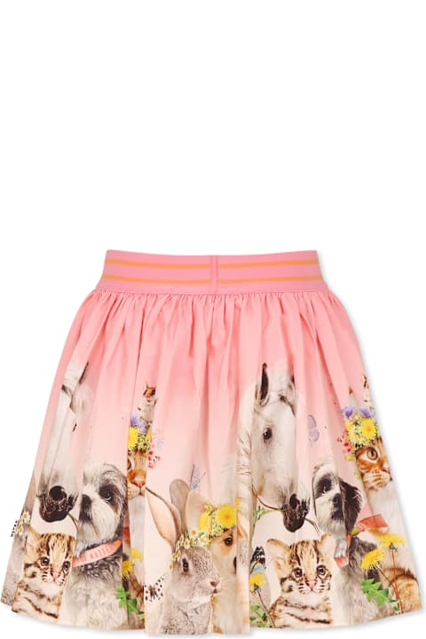 Homeware Molo Pink Pleated Skirt