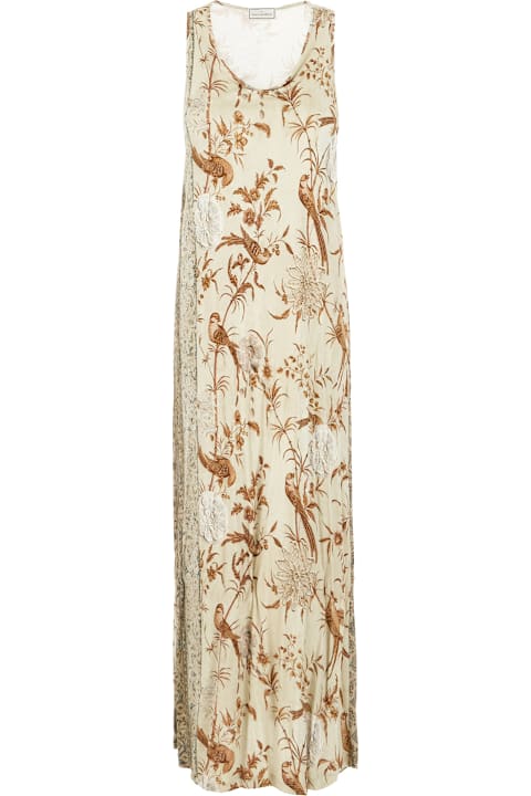 Pierre-Louis Mascia فساتين لـ السيدات Pierre-Louis Mascia Printed Viscose Dress