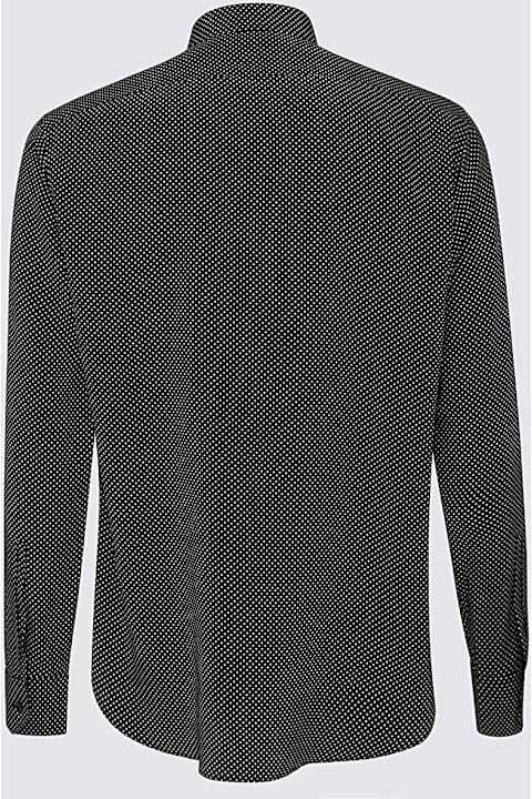 Saint Laurent Shirts for Men Saint Laurent Black Silk Shirt