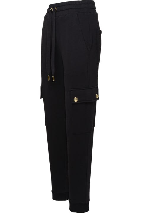 MICHAEL Michael Kors Pants & Shorts for Women MICHAEL Michael Kors Black Cotton Pants