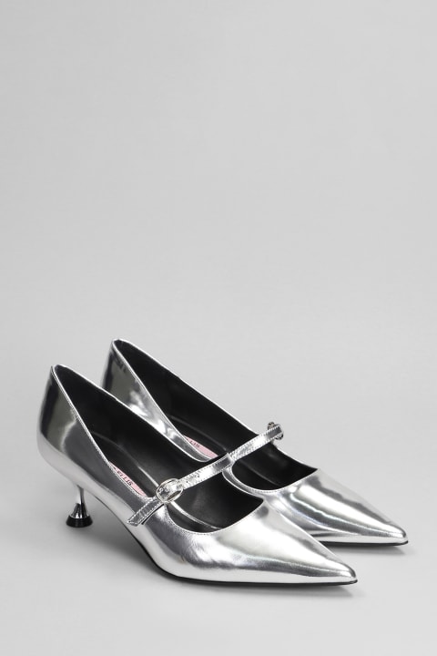 Marc Ellis for Women Marc Ellis Pumps In Silver Leather