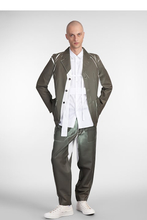 Comme des Garçons Shirt for Men Comme des Garçons Shirt Pants In Green Polyester