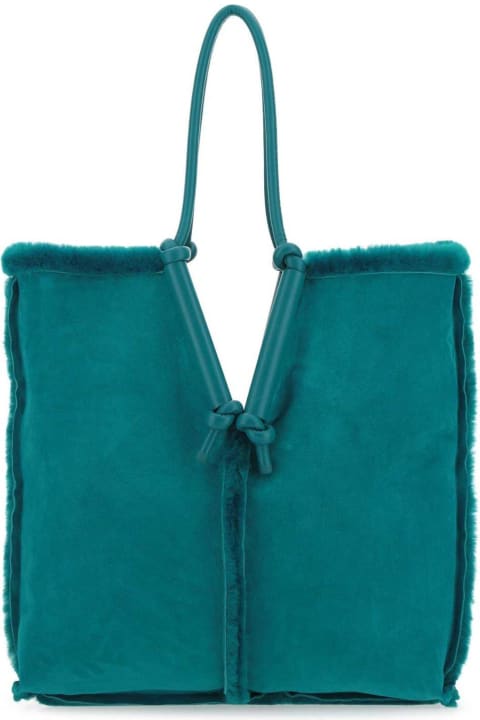 Bottega Veneta for Women Bottega Veneta Bolster Knot Detailed Tote Bag
