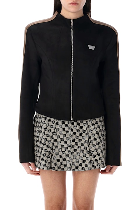 MISBHV for Kids MISBHV Faux Suede Moto Jacket