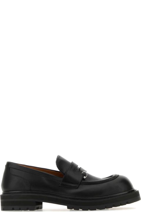Marni Loafers & Boat Shoes for Men Marni Black Leather Loafers