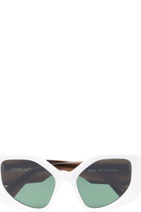 (denver Sunglasses White Green)