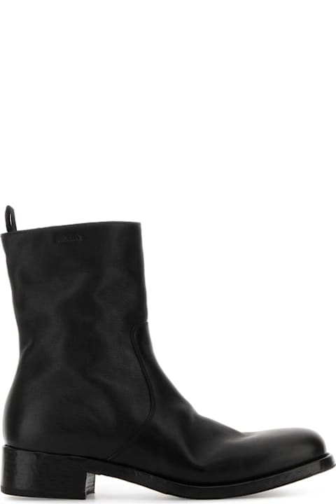Homeware Prada Black Leather Boots