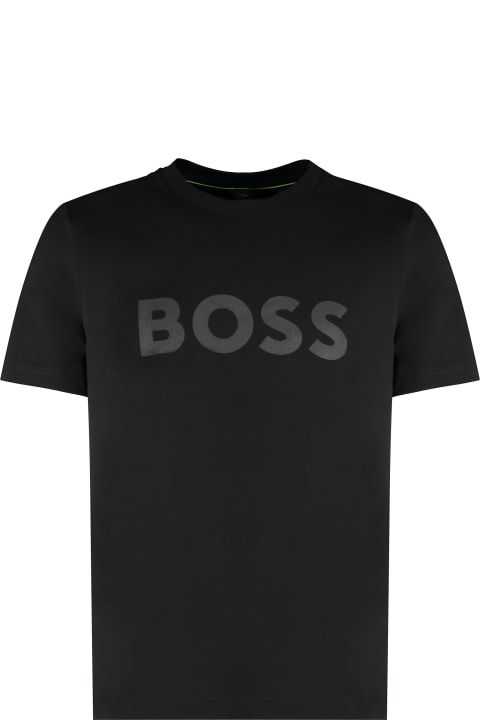 Hugo Boss for Men Hugo Boss Cotton Crew-neck T-shirt
