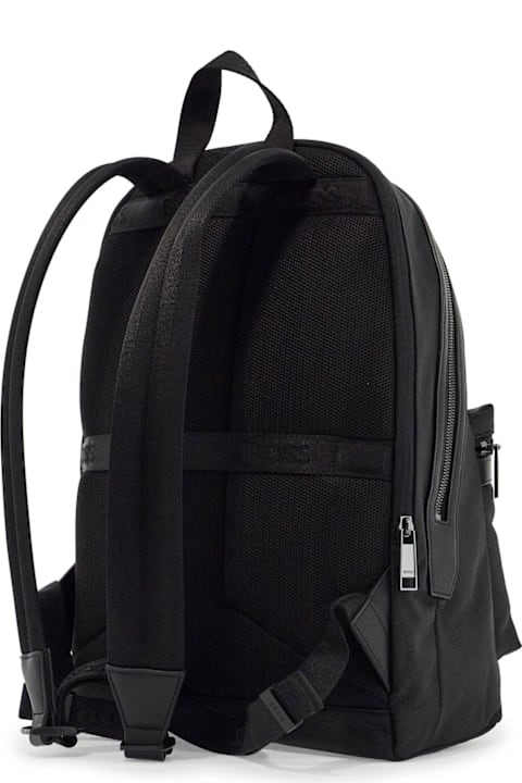 Hugo Boss Recycled Fabric Backpack