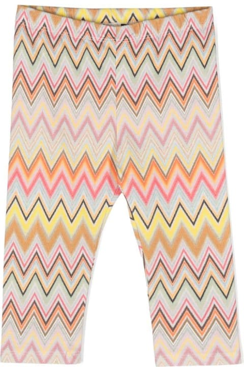 Bottoms for Baby Girls Missoni Kids Leggings Con Stampa