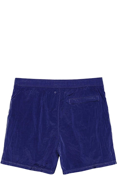 Stone Island Pants for Men Stone Island Compass-patch Swim Shorts