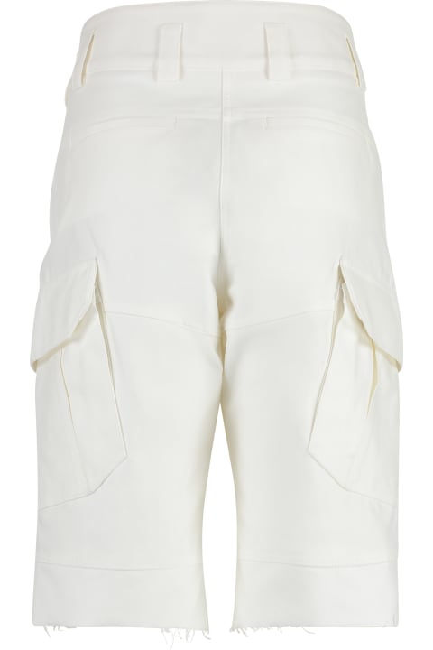 Givenchy for Women Givenchy Cotton Cargo Bermuda Shorts