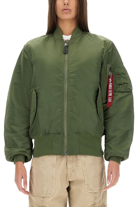 Alpha Industries Clothing for Women Alpha Industries Bomber "ma-1"
