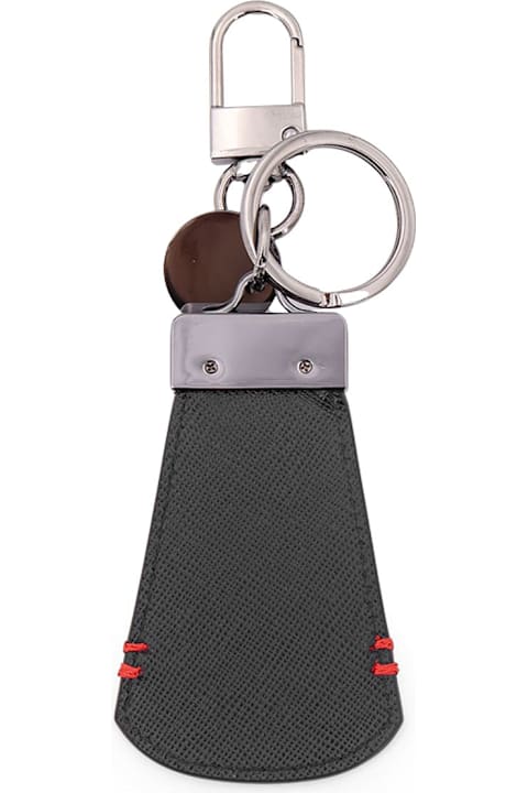 Kiton for Men Kiton Leather Key Ring