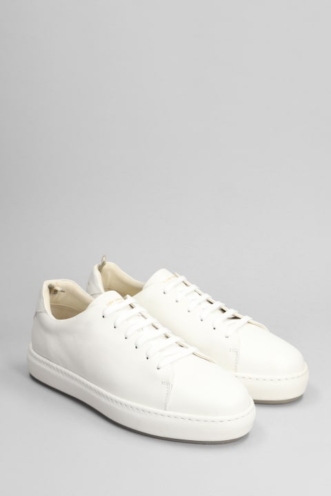 Officine Creative for Men Officine Creative Covered 001 Sneakers In White Leather