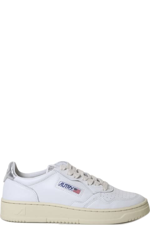 Autry Medalist Sneakers In Leather