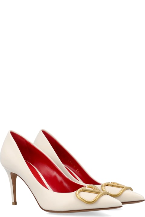 Valentino Garavani High-Heeled Shoes for Women Valentino Garavani Vlogo Pump