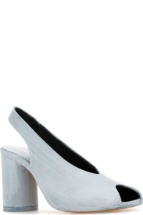 MM6 Maison Margiela Shoes for Women MM6 Maison Margiela White Leather Pumps