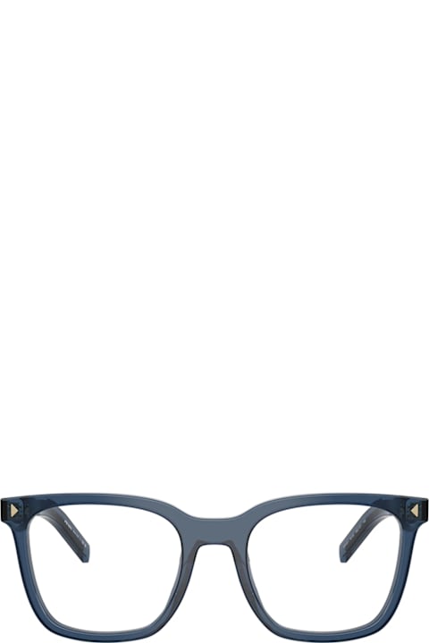 Prada Eyewear Kids Prada Eyewear Prada Pr B11v 08q1o1 Cristallo Blu Glasses