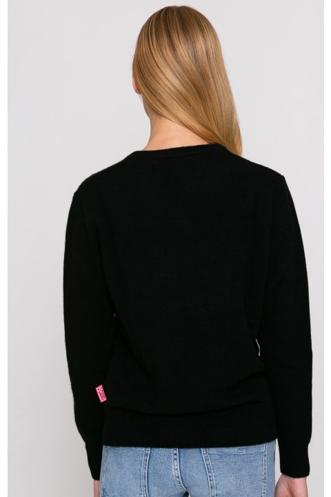 Homeware MC2 Saint Barth Woman Sweater With Monday Mood Snoopy Print | Snoopy - Peanuts Special Edition