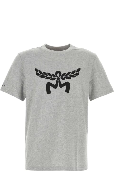 MCM Topwear for Men MCM Grey Cotton T-shirt