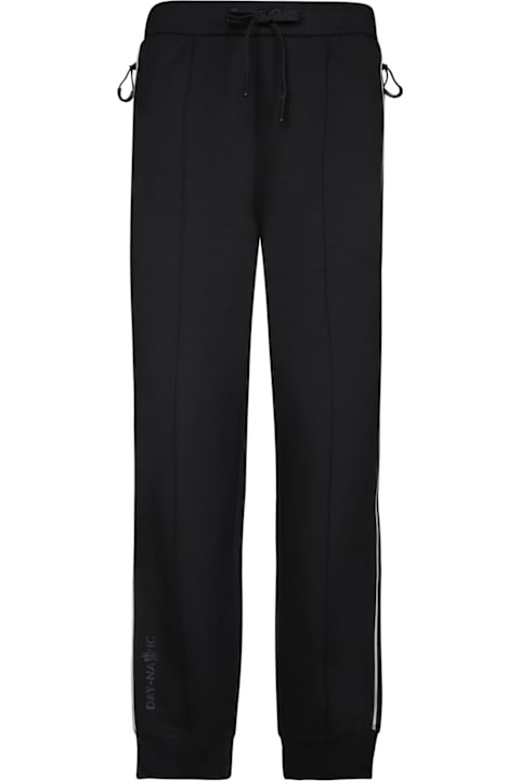 Moncler Grenoble سترات صوف وبدل رياضية لـ السيدات Moncler Grenoble Technical Black Trousers