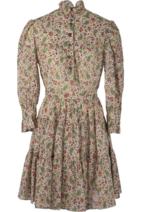 Etro Dresses for Women Etro Short Cotton Floral Paisley Dress