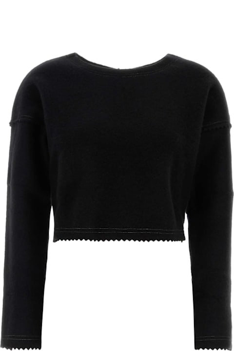 Homeware Max Mara Black Crespo Sweater