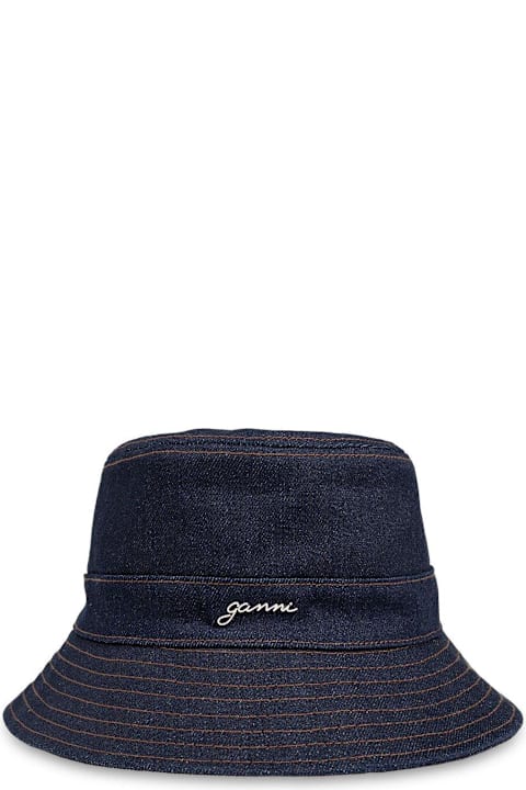 Ganni for Women Ganni Denim Bucket Hat