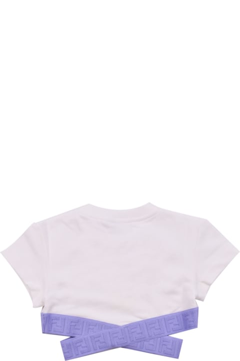 Fendi for Kids Fendi Cotton T-shirt With Logo