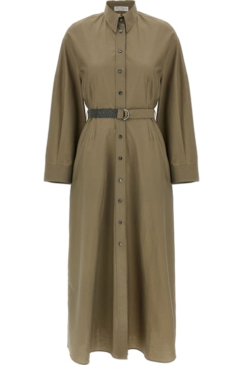 Brunello Cucinelli Dresses for Women Brunello Cucinelli Chemisier Dress