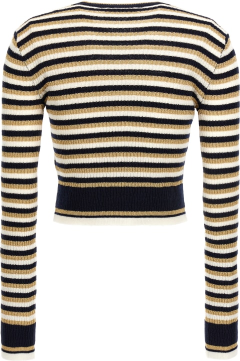 ウィメンズ新着アイテム Valentino Garavani Valentino Striped Sweater