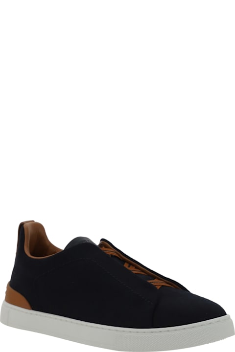 Zegna Sneakers for Men Zegna Triple Stitch Sneakers