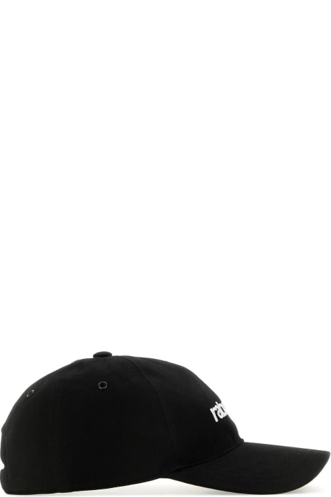 Paco Rabanne Hats for Women Paco Rabanne Black Cotton Baseball Cap