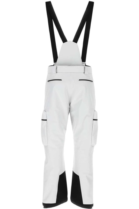 Clothing Sale for Men Prada Chalk Polyester Ski Pant