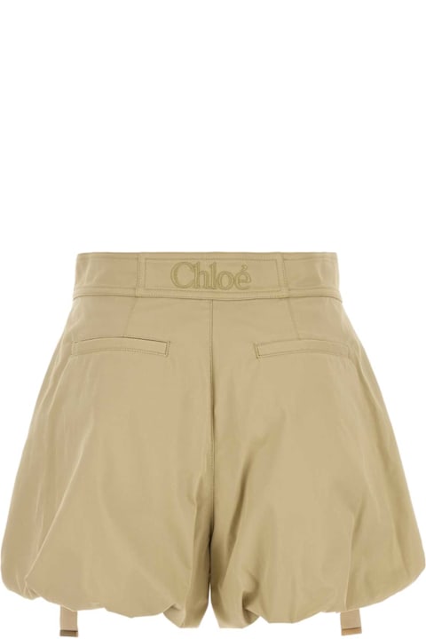 Sale for Women Chloé Cappuccino Cotton Shorts