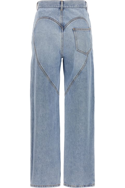 الجينز لـ السيدات AREA Jeans 'crystal Slit'