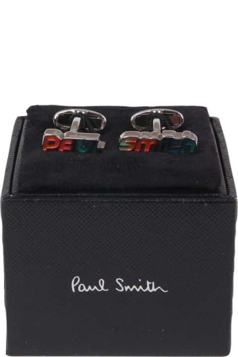 Jewelry Sale for Men Paul Smith Link Logo Cufflinks
