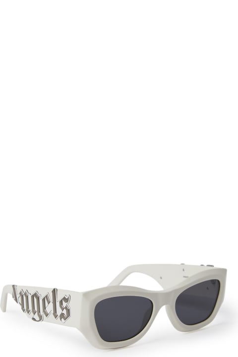 Palm Angels for Women Palm Angels Canby White Sunglasses