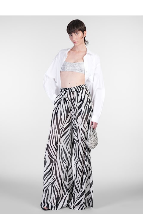 The Andamane for Women The Andamane Wiley Pants In White Cotton