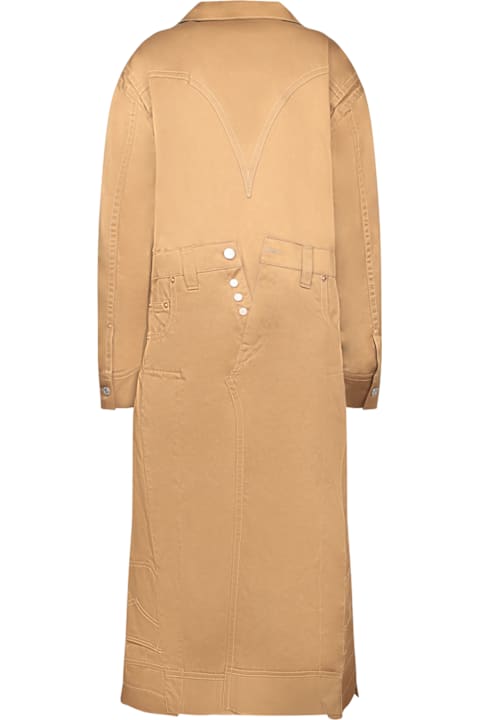 Junya Watanabe Coats & Jackets for Men Junya Watanabe Long Levi's Beige Jacket