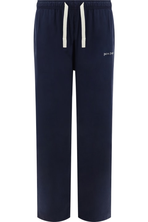 Palm Angels Fleeces & Tracksuits for Women Palm Angels Flared Cotton Trousers