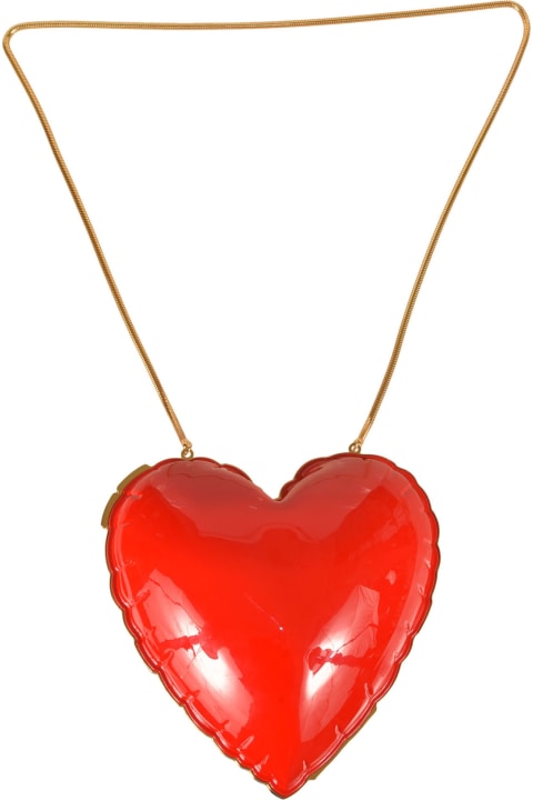 ウィメンズ新着アイテム Moschino Inflatable Heart Shoulder Bag