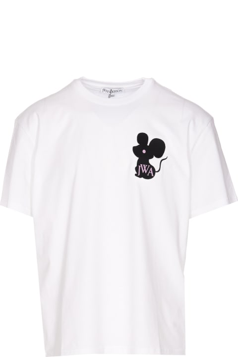 Mouse Embroidery Logo T-shirt