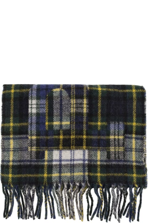 Polo Ralph Lauren Scarves for Men Polo Ralph Lauren Wool Blend Check Scarf
